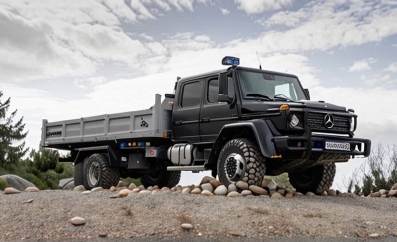 немецкий грузовик Mercedes-Benz Zetros